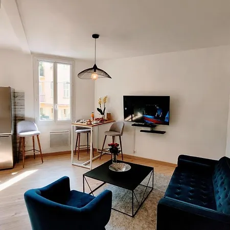 Appartement Ze Perfect Place - Confortable 2 Chb - Asc - Port - Garibaldi Nice